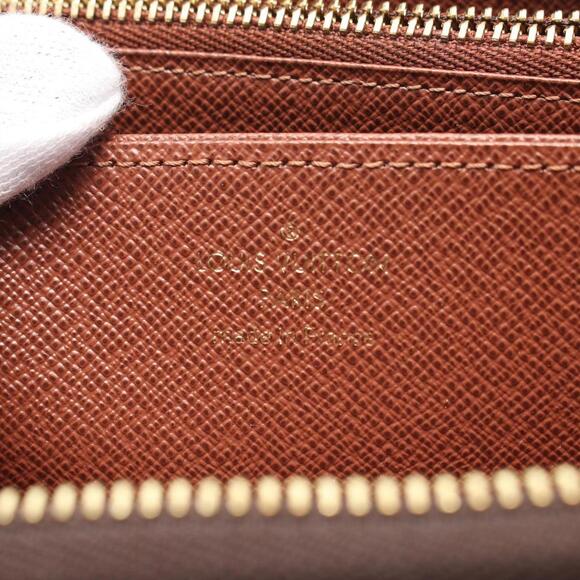 LOUIS VUITTON Brown Monogram Coated Canvas Wallet - Picture 5 of 8